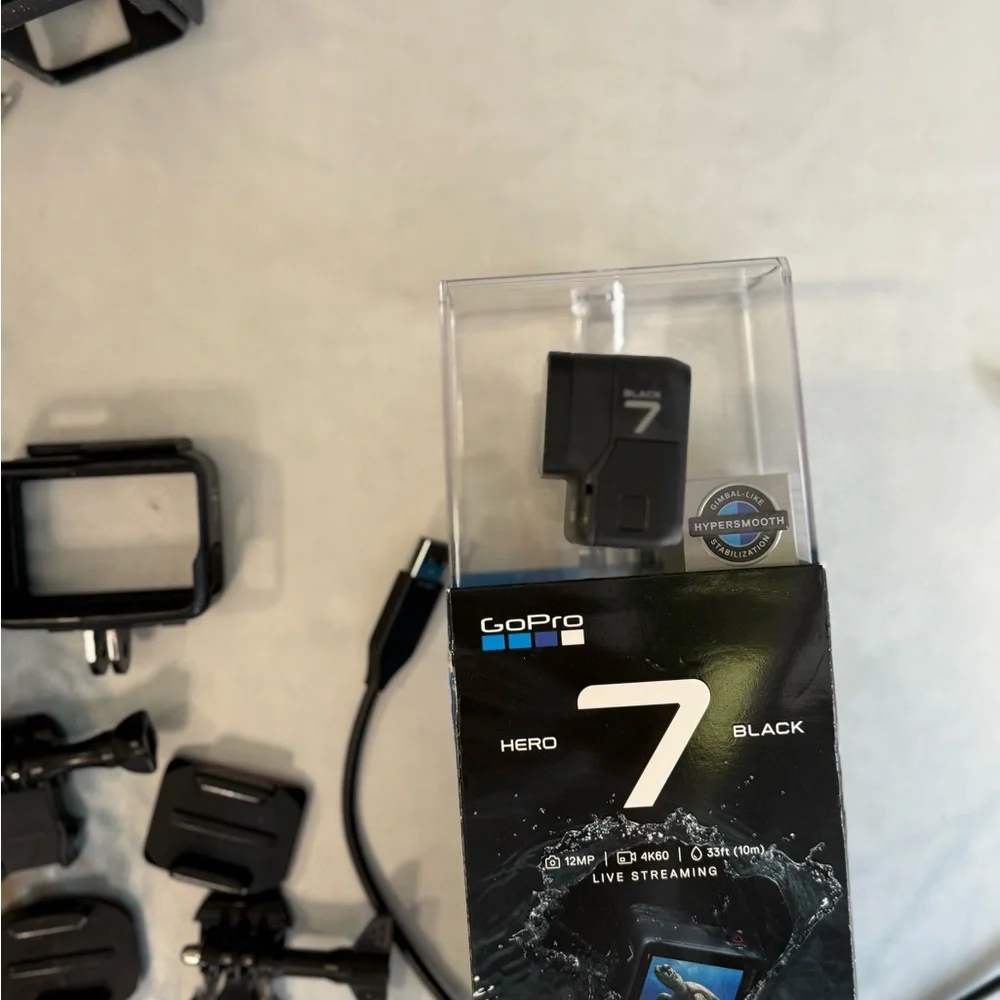 GoPro HERO 7 Black Action Camera-Touchscreen and Voice Activation
